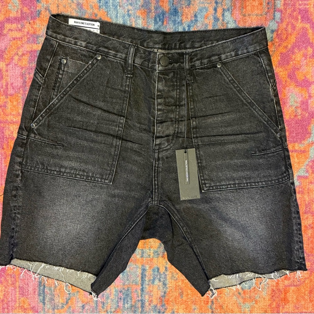 NWT MAN x ONE TEASPOON MENS SHORTS, SIZE 32 - Picture 7 of 15